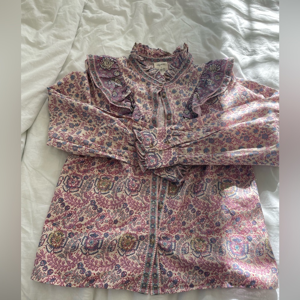 Sezane Gala Shirt - Sézane X Sea Ny Emilia - Size 36